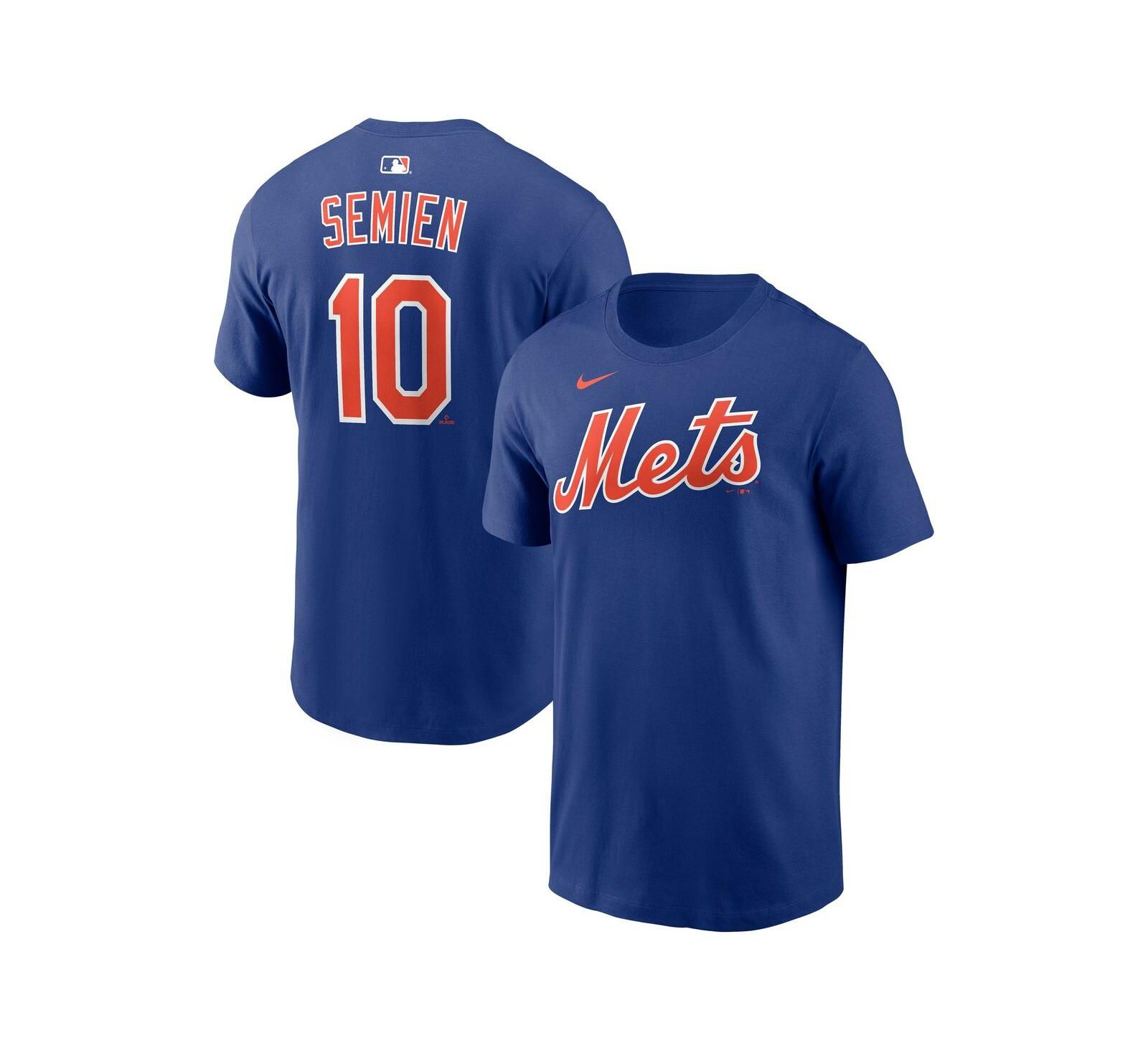 Nike Men's Marcus Semien Royal New York Mets Name & Number T-Shirt