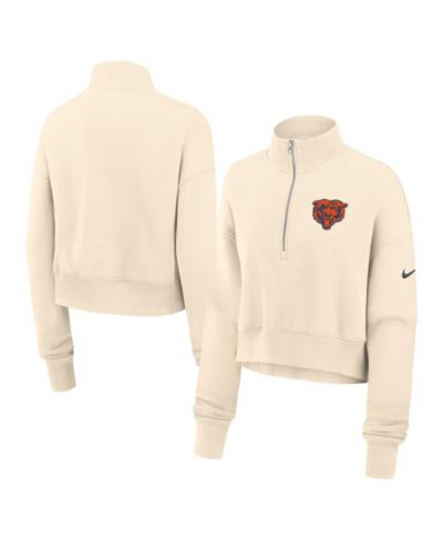 Nike Женский укороченный флисовый худи Chicago Bears