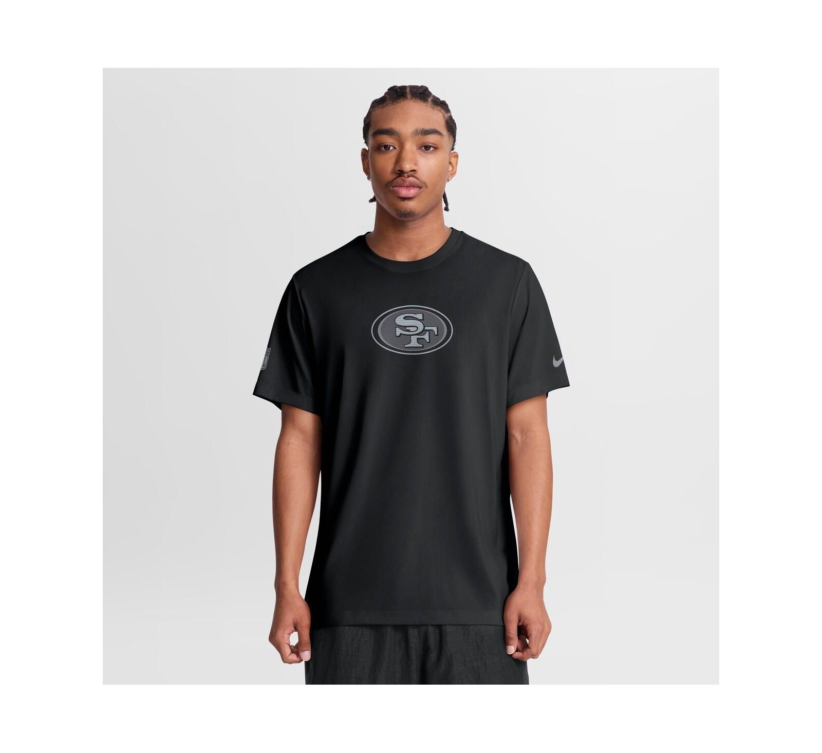 Мужская футболка Nike Black San Francisco 49ers Sideline Lead The Charge Legend Dri-FIT