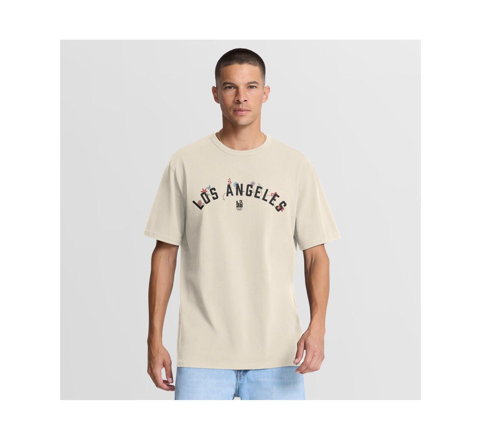 Fanatics Men's Cream LA28 Summer Olympics Bloom T-Shirt