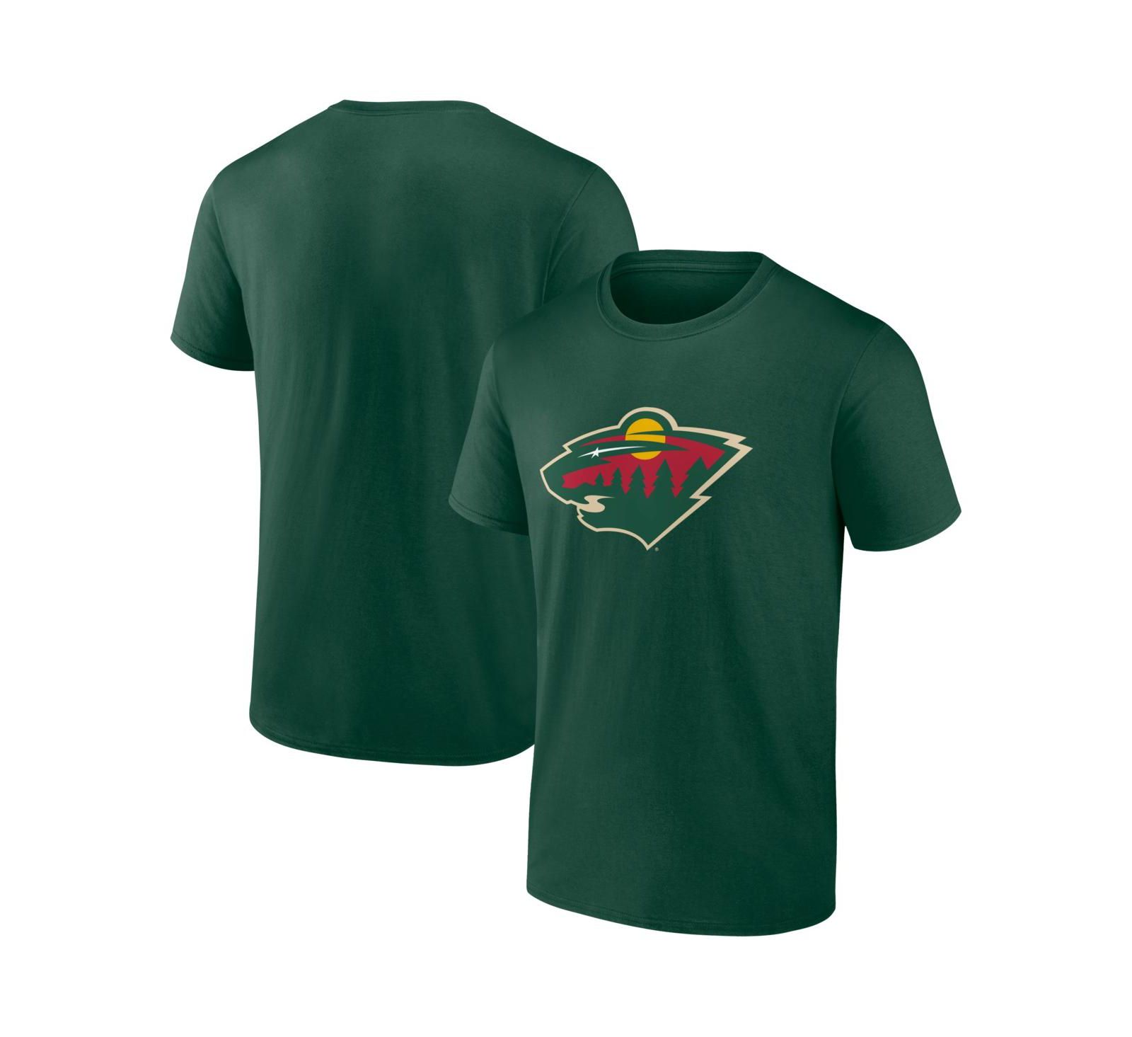 Logo Athletic Men's Green Minnesota Wild Essential T-Shirt
