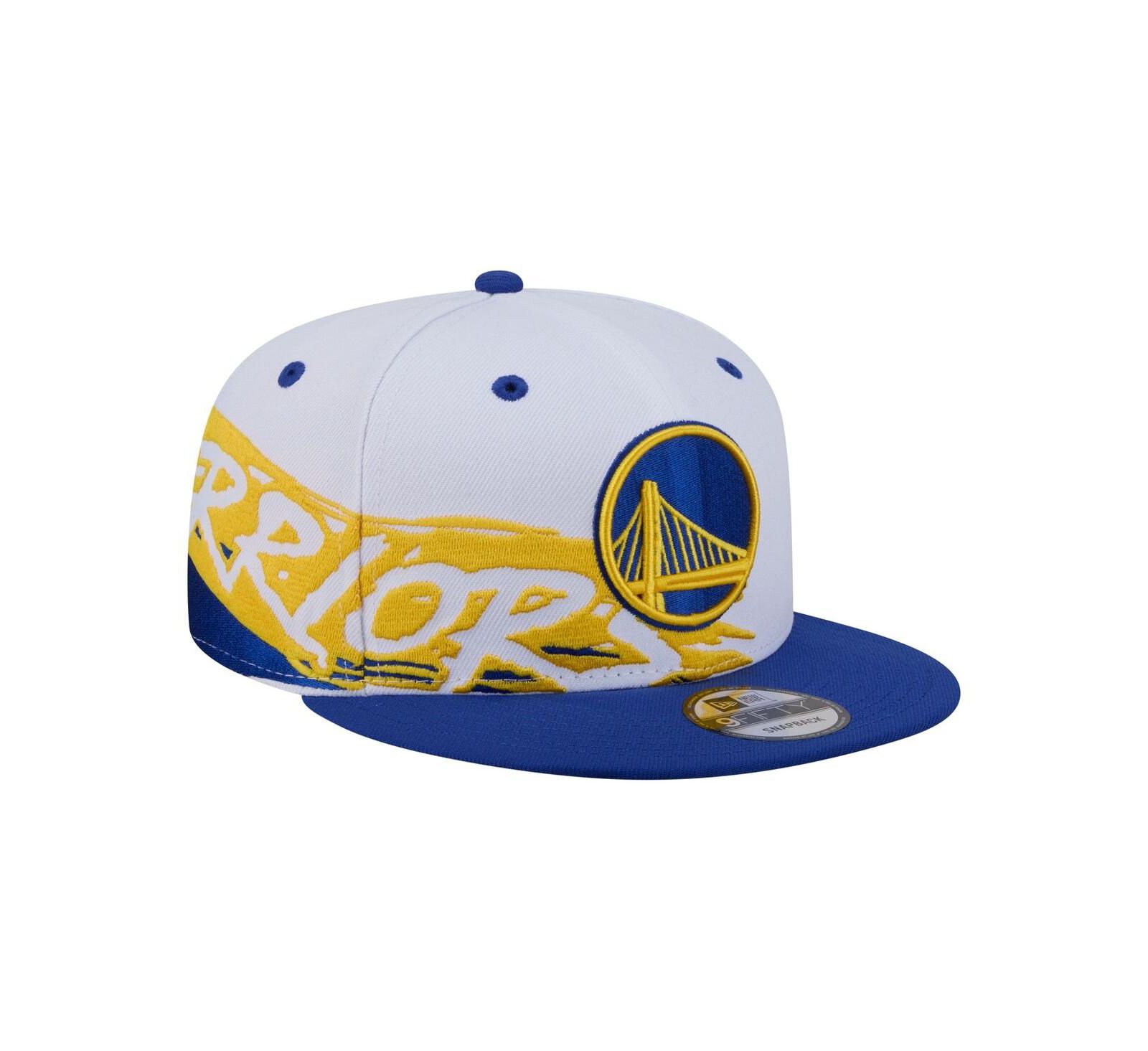 New Era кепка 9FIFTY Snapback White/Royal Golden State Warriors Swept для мальчиков и девочек