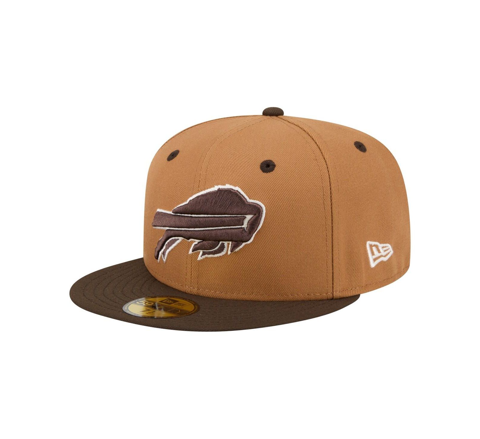 Мужская кепка New Era Buffalo Bills Two-Tone Walnut 59FIFTY Fitted
