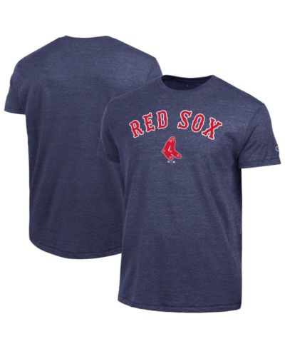Мужская футболка Champion Navy Boston Red Sox Cooperstown Wordmark Tri-Blend