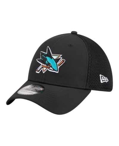 New Era Мужская кепка 39THIRTY Flex Black с логотипом San Jose Sharks