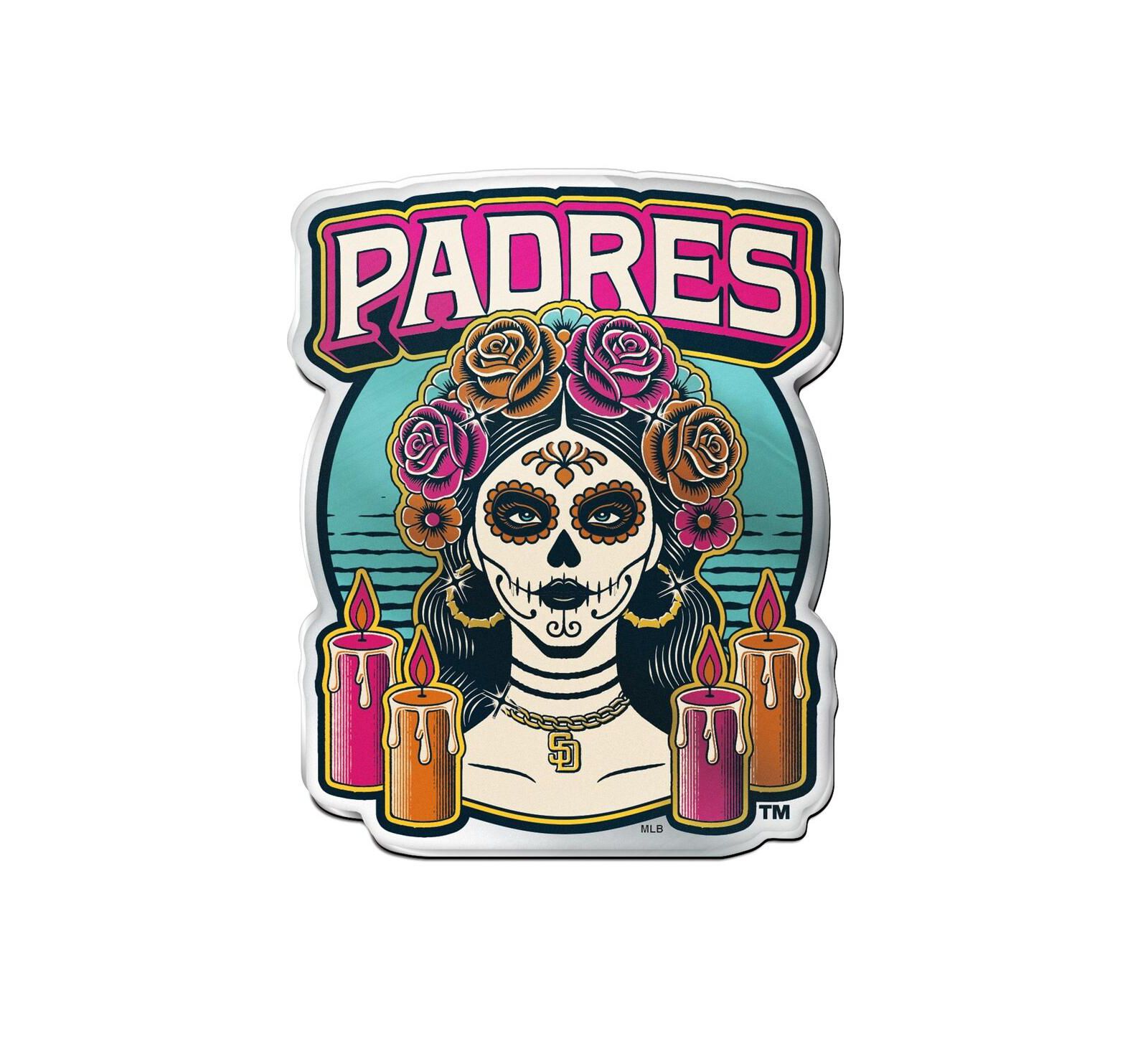Аксессуар Wincraft San Diego Padres 2026 City Connect Acrylic Auto Emblem