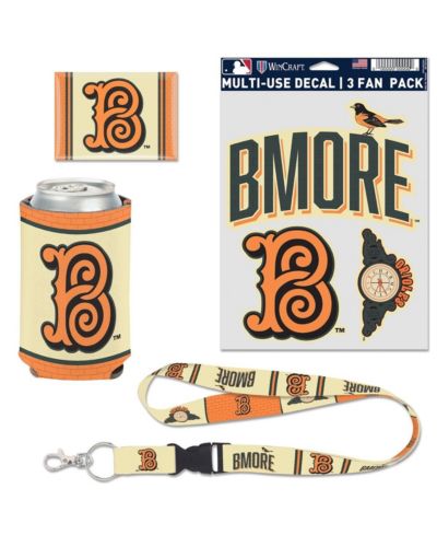 Набор фаната Wincraft Baltimore Orioles 2026 City Connect 4-Piece