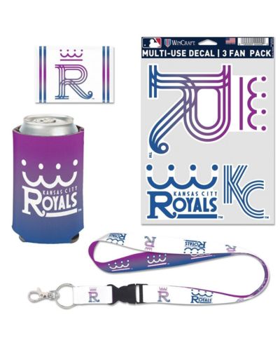 Набор фаната Wincraft Kansas City Royals 2026 City Connect 4-Piece Fan Pack
