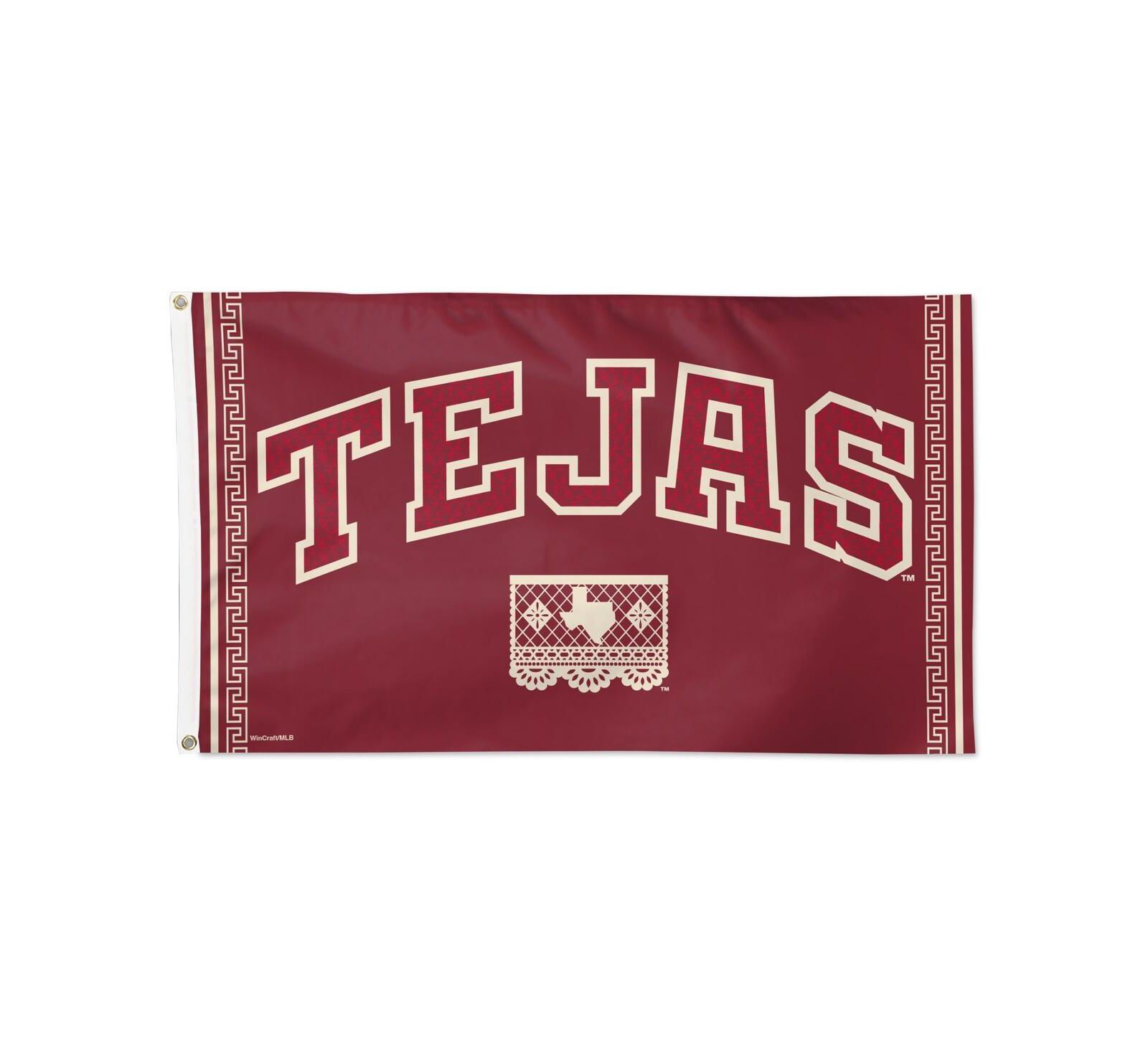 Wincraft Флаг Texas Rangers 2026 City Connect Single-Sided Deluxe, 3' x 5'