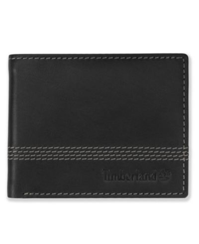 Timberland Men's Cloudy Leather Billfold Wallet