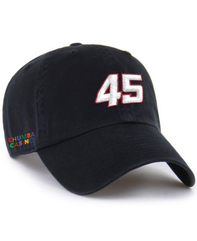 Мужская регулируемая кепка '47 Brand Black Tyler Reddick Clean Up