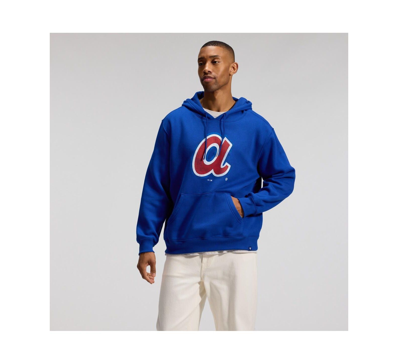 Мужское худи Fanatics Royal Atlanta Braves Heritage