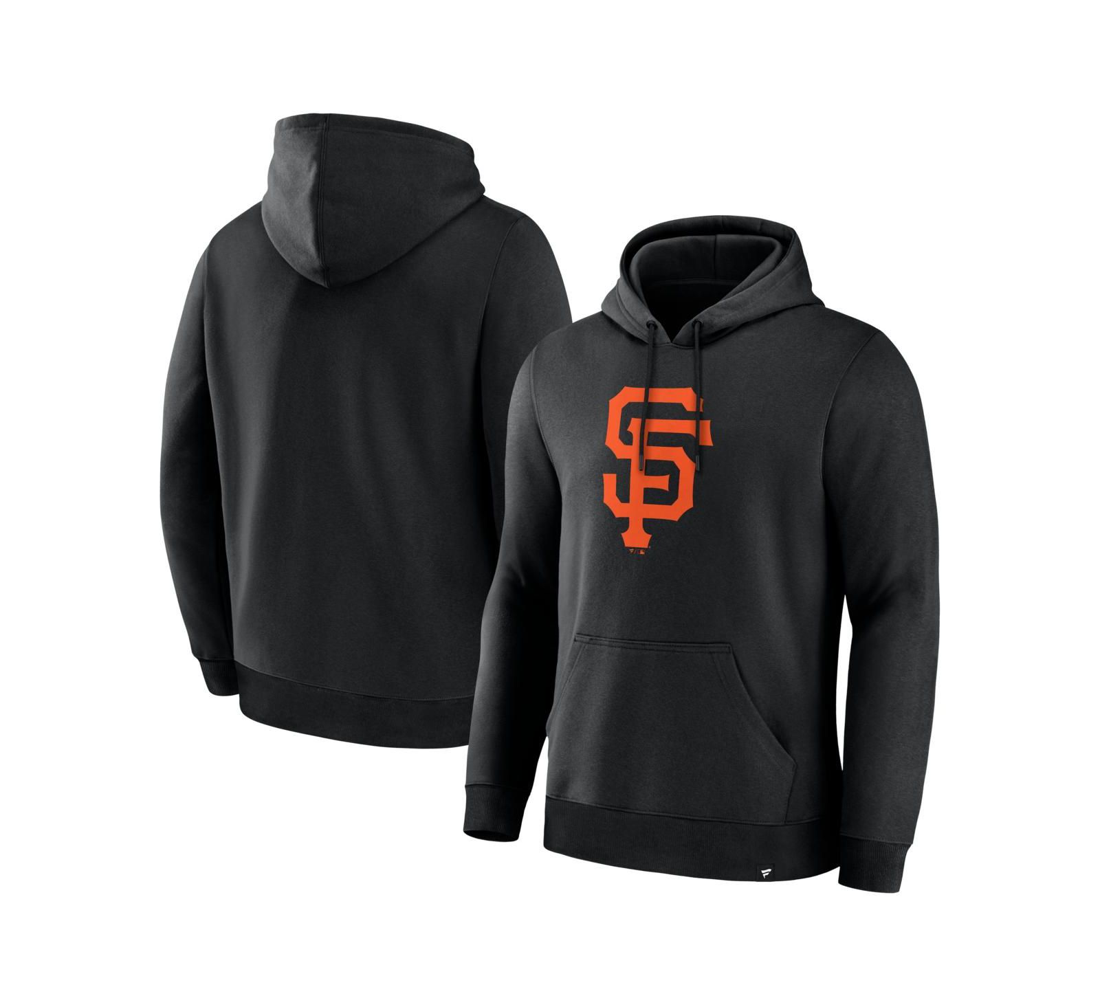Мужское худи Fanatics San Francisco Giants Primary Logo Legacy Black