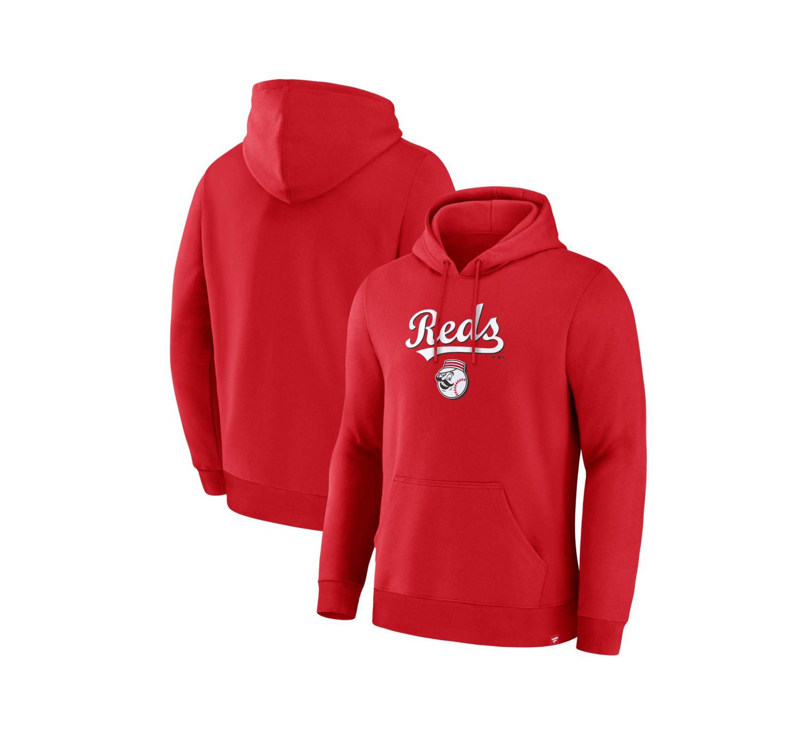 Мужское худи Fanatics Red Cincinnati Reds Lock-Up Legacy