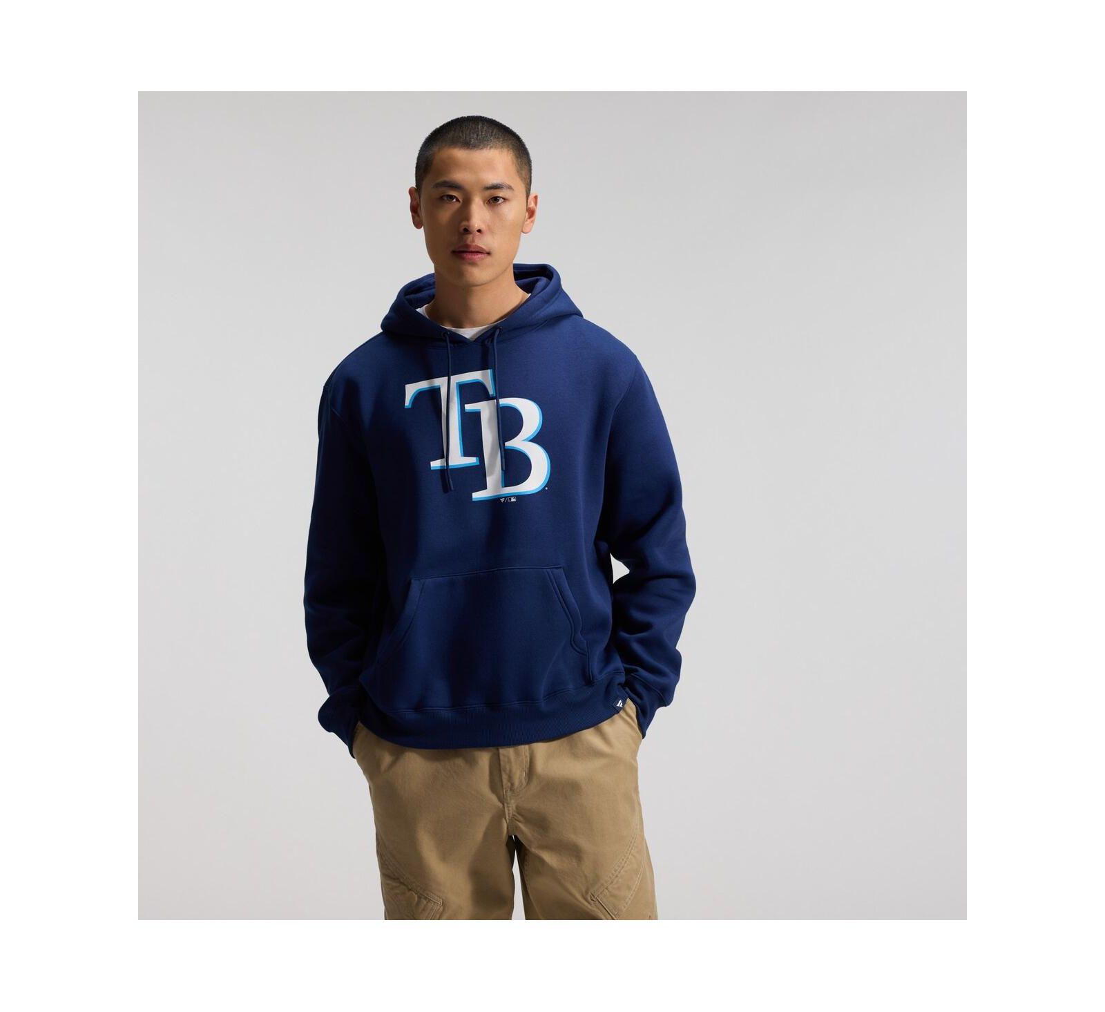 Мужское худи Fanatics Navy Tampa Bay Rays Primary Logo Legacy