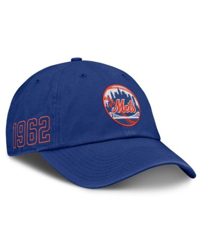 Nike Мужская регулируемая кепка New York Mets Cooperstown Club синего цвета
