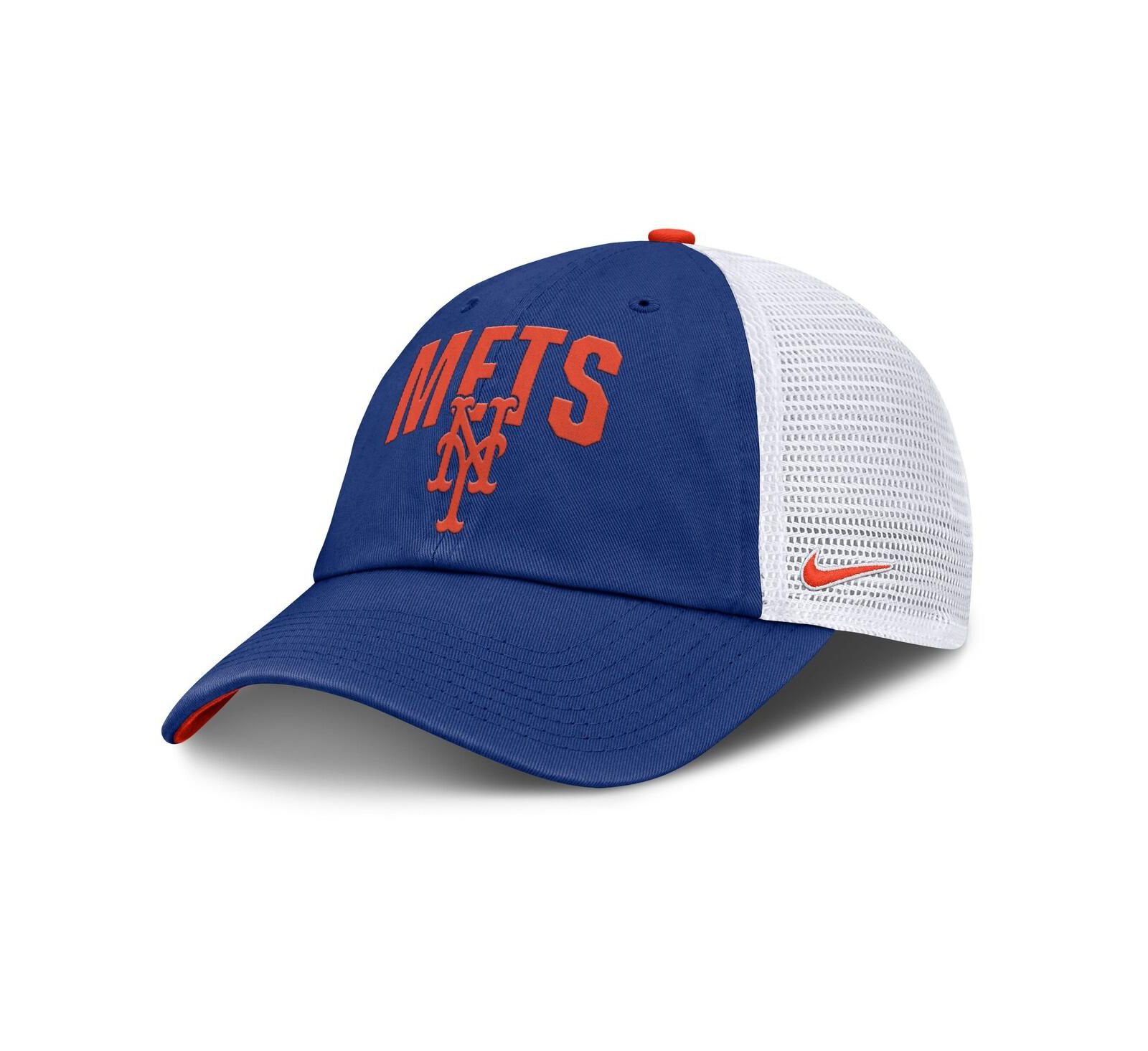 Nike Men's Royal New York Mets Primetime Club Adjustable Trucker Hat