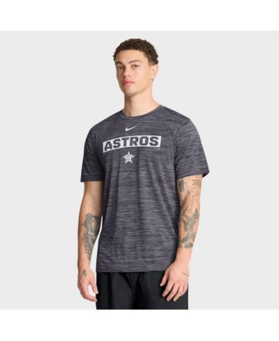 Nike Men's Black Houston Astros Velocity Dri-FIT T-Shirt
