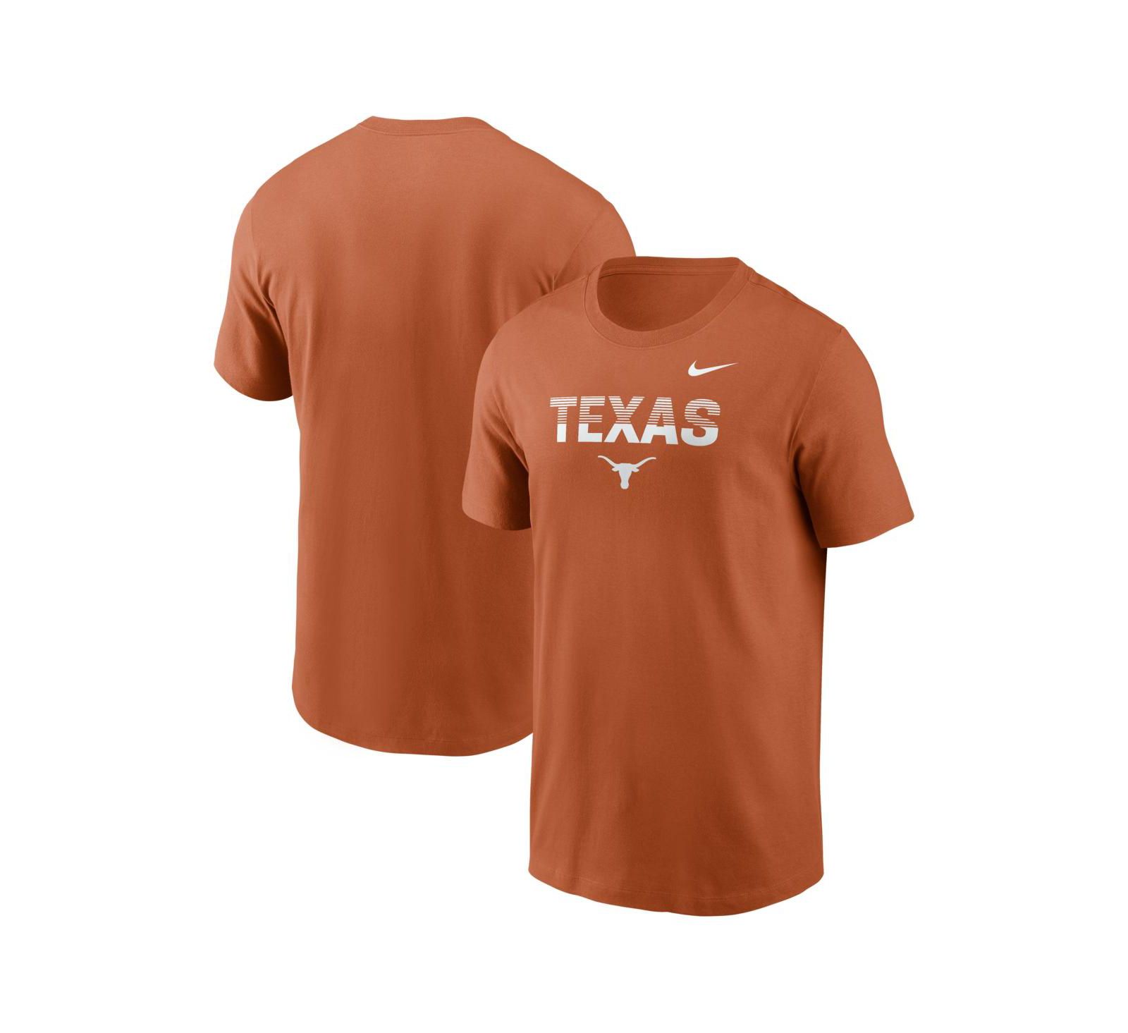 Nike Men's Texas Orange Texas Longhorns Primetime Kinetic T-Shirt