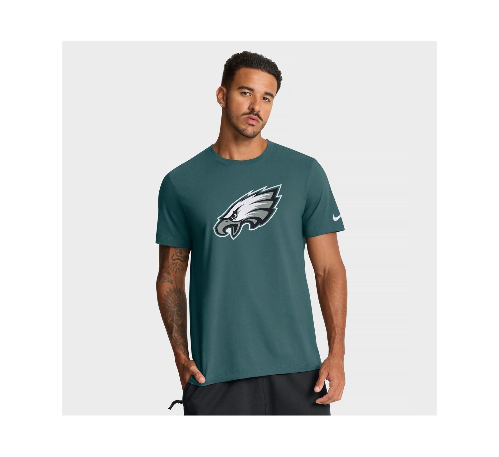 Nike Men's Midnight Green Philadelphia Eagles Essential Logo T-Shirt
