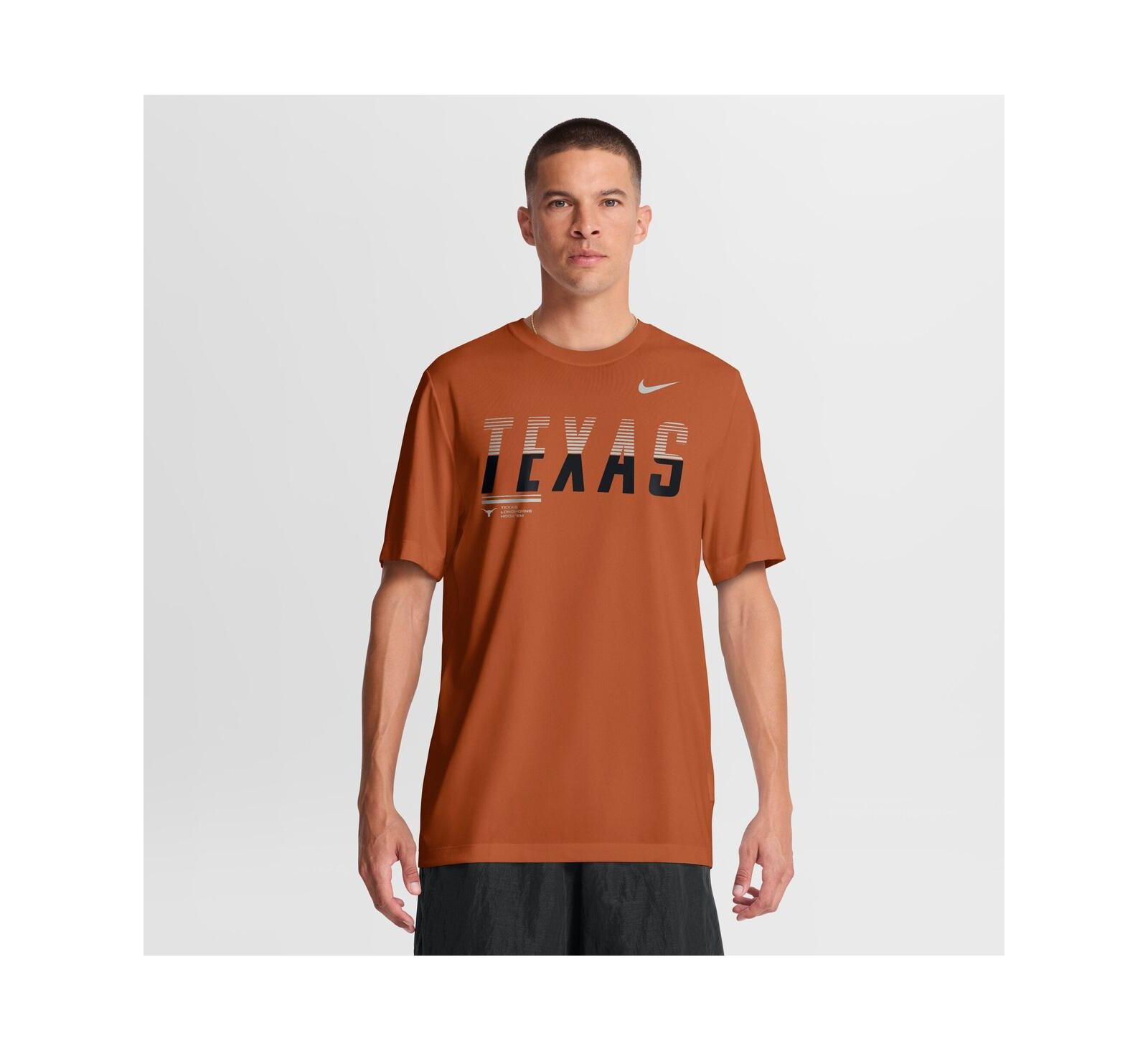 Nike Men's Texas Orange Texas Longhorns Sideline Legend Dri-FIT T-Shirt