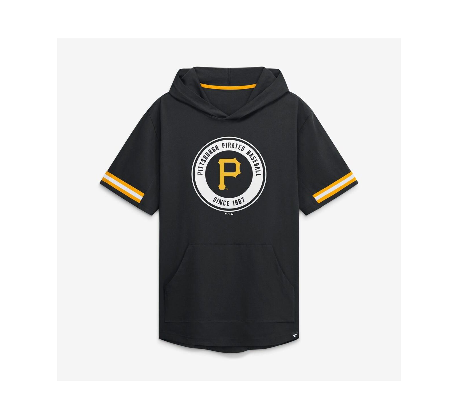 Fanatics Men's Black Pittsburgh Pirates Optimal Play Hooded T-Shirt
