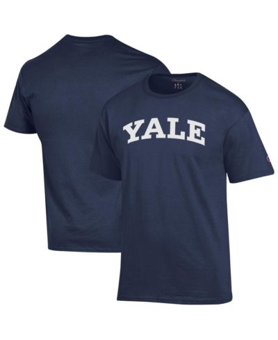 Champion Men's Navy Yale Bulldogs Basic Arch T-Shirt