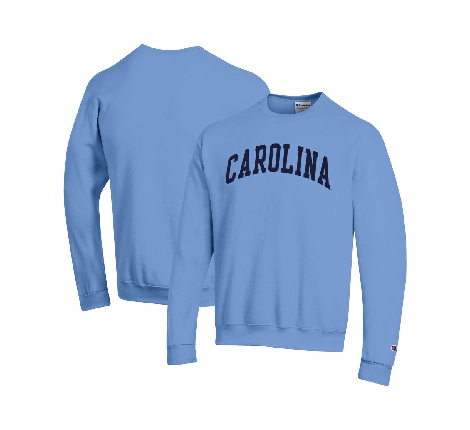 Champion Мужская флисовая толстовка Carolina Blue North Carolina Tar Heels