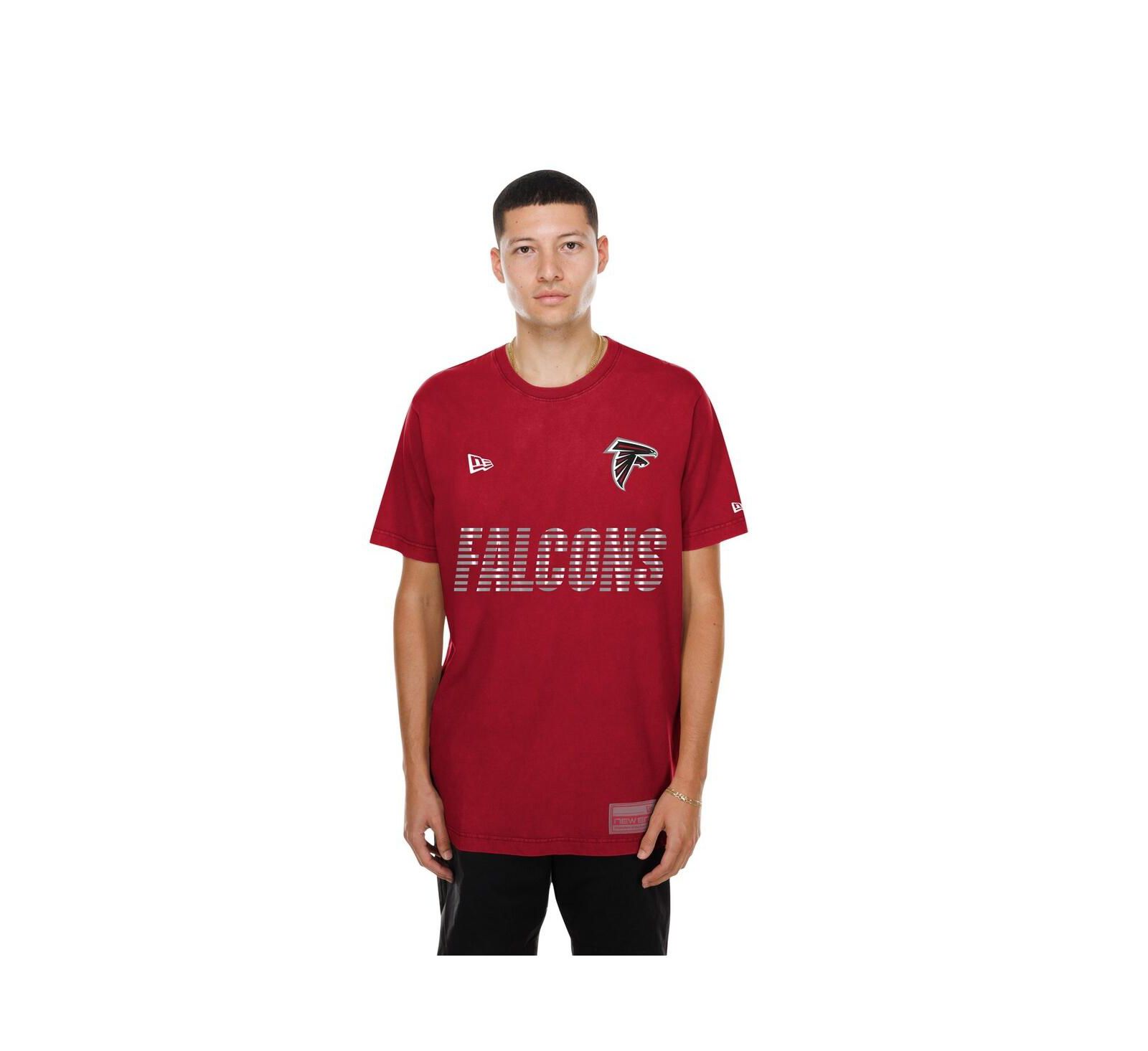 Мужская футболка New Era Red Atlanta Falcons Match