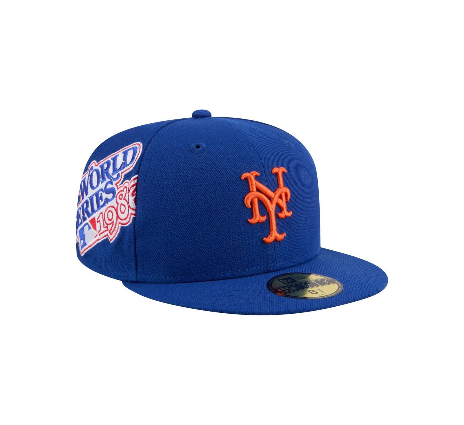 New Era Men's Royal New York Mets Hidden Hit 59FIFTY Fitted Hat