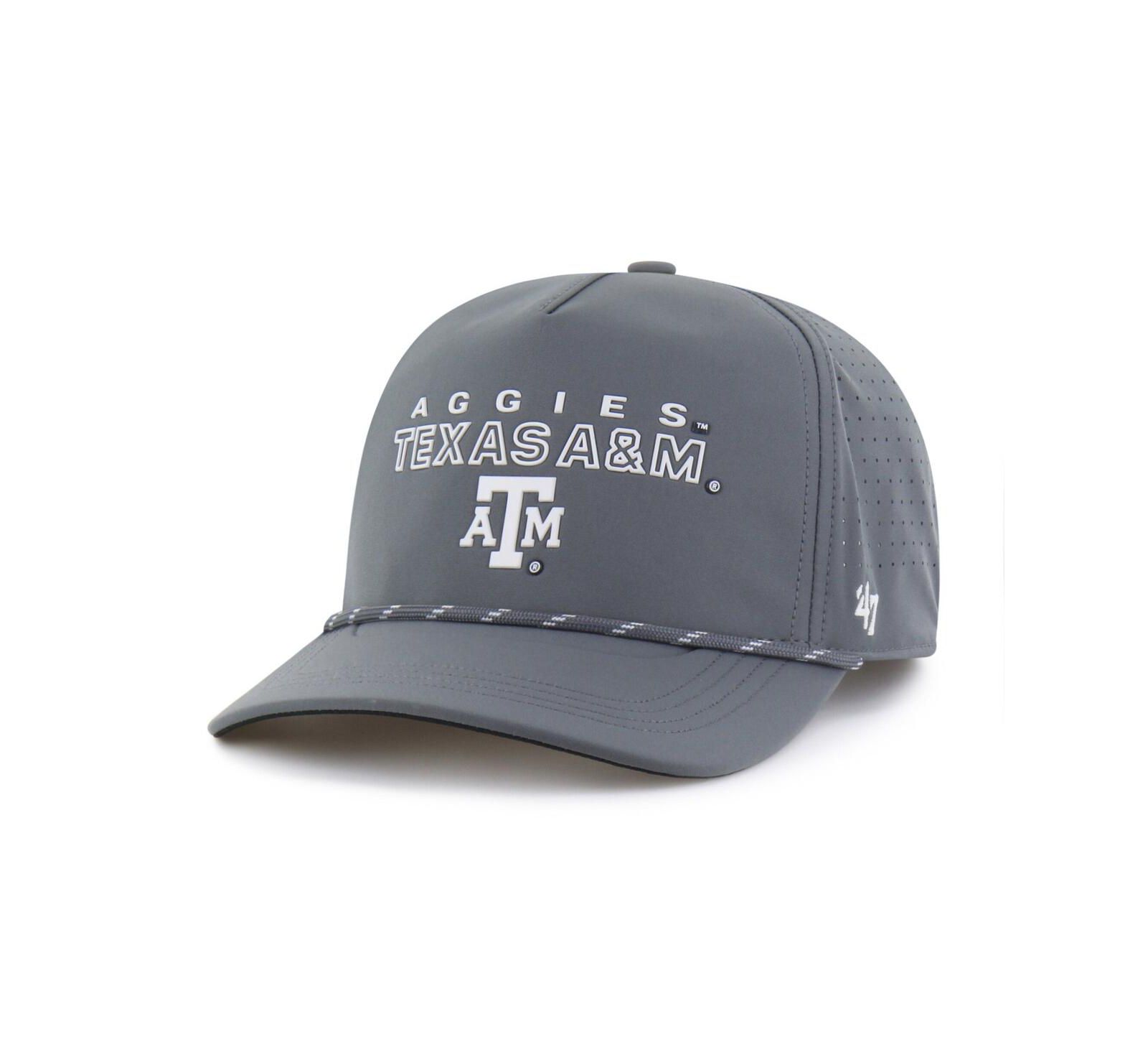 '47 Brand Men's Gray Texas A&M Aggies Forward Vent Hitch Rope Adjustable Hat