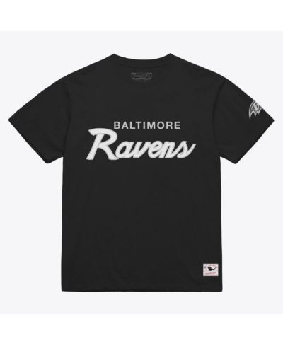Mitchell & Ness Мужской Black Baltimore Ravens T-Shirt
