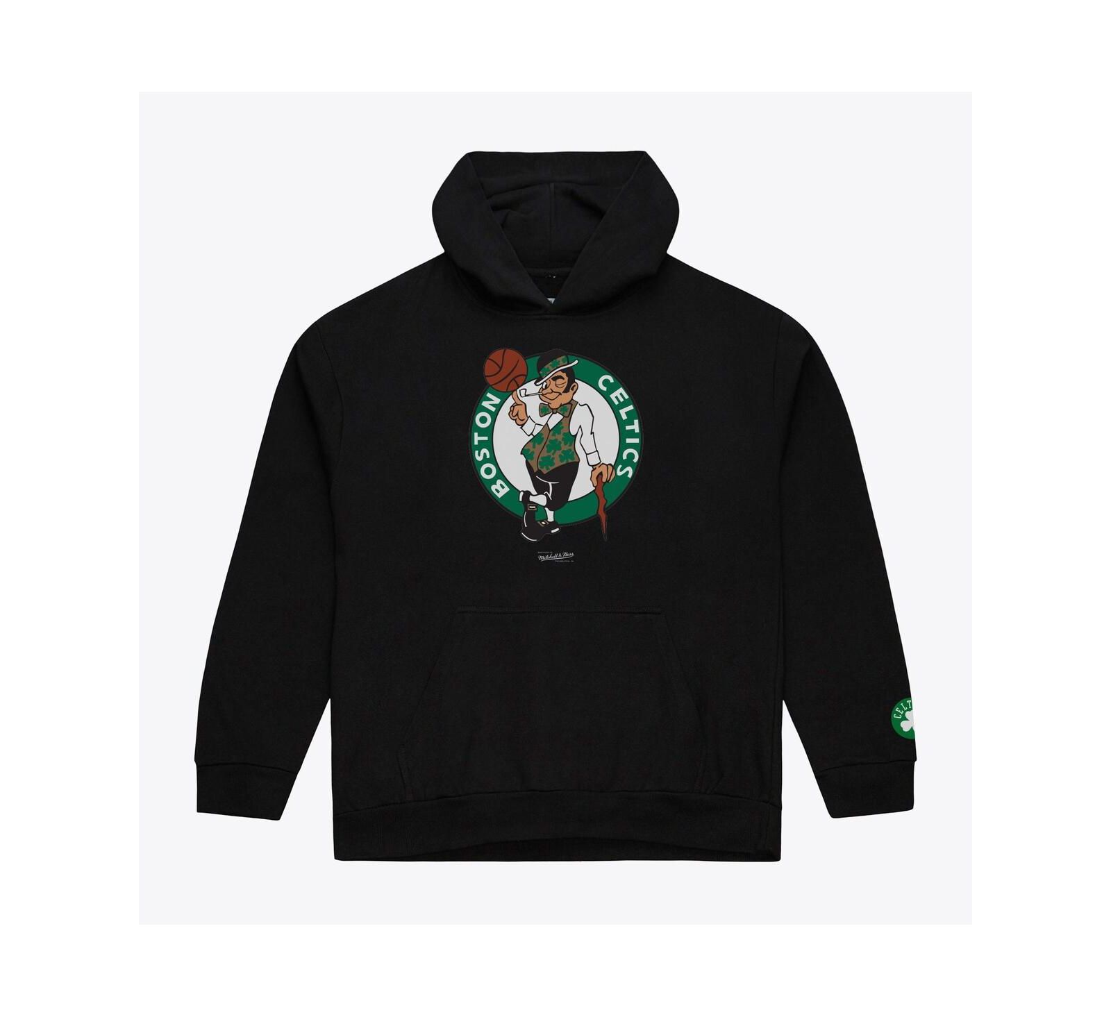 Худи Mitchell & Ness Men's Black Boston Celtics Fleece