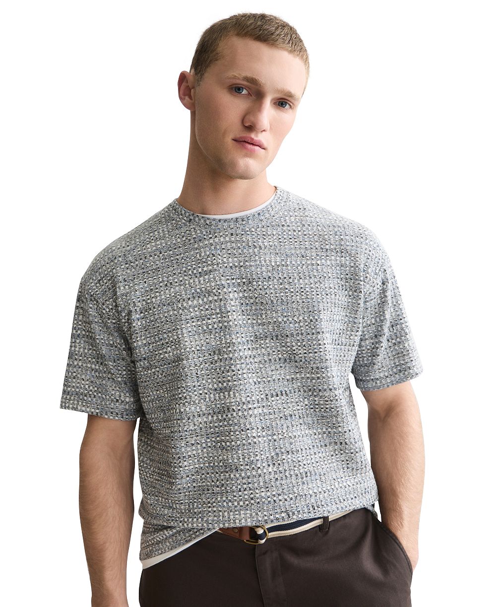 Футболка SCOTCH & SODA Men's Jacquard Regular-Fit