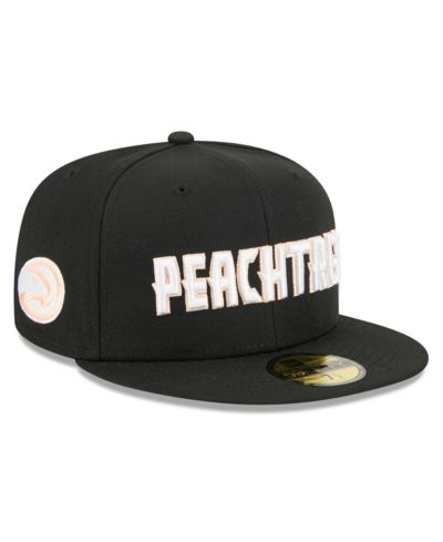 Мужская кепка New Era Atlanta Hawks 2025/26 City Edition 59FIFTY Fitted Black