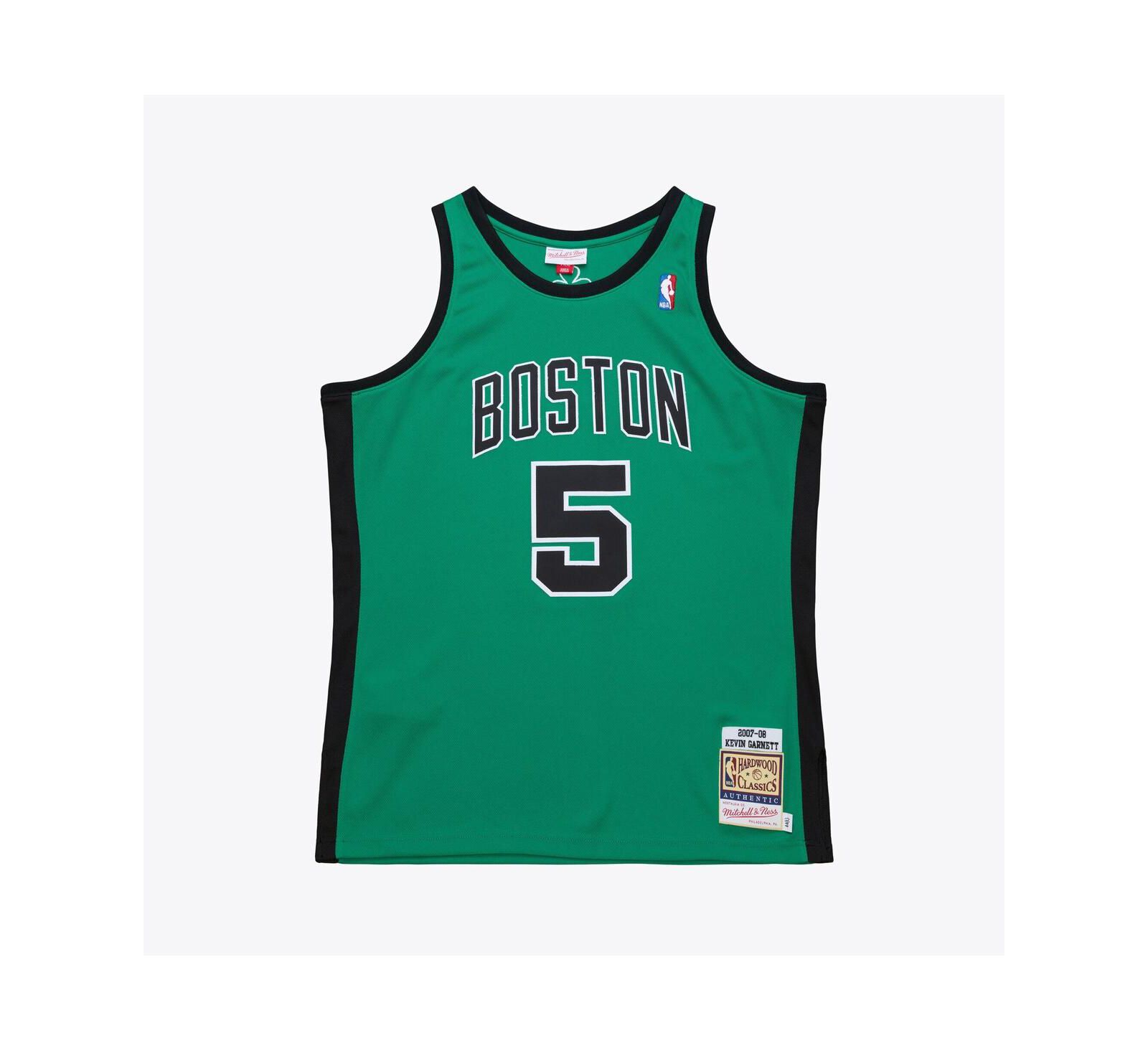 Mitchell & Ness Мужская джерси Kevin Garnett Boston Celtics 2007-08 Hardwood Classics Authentic