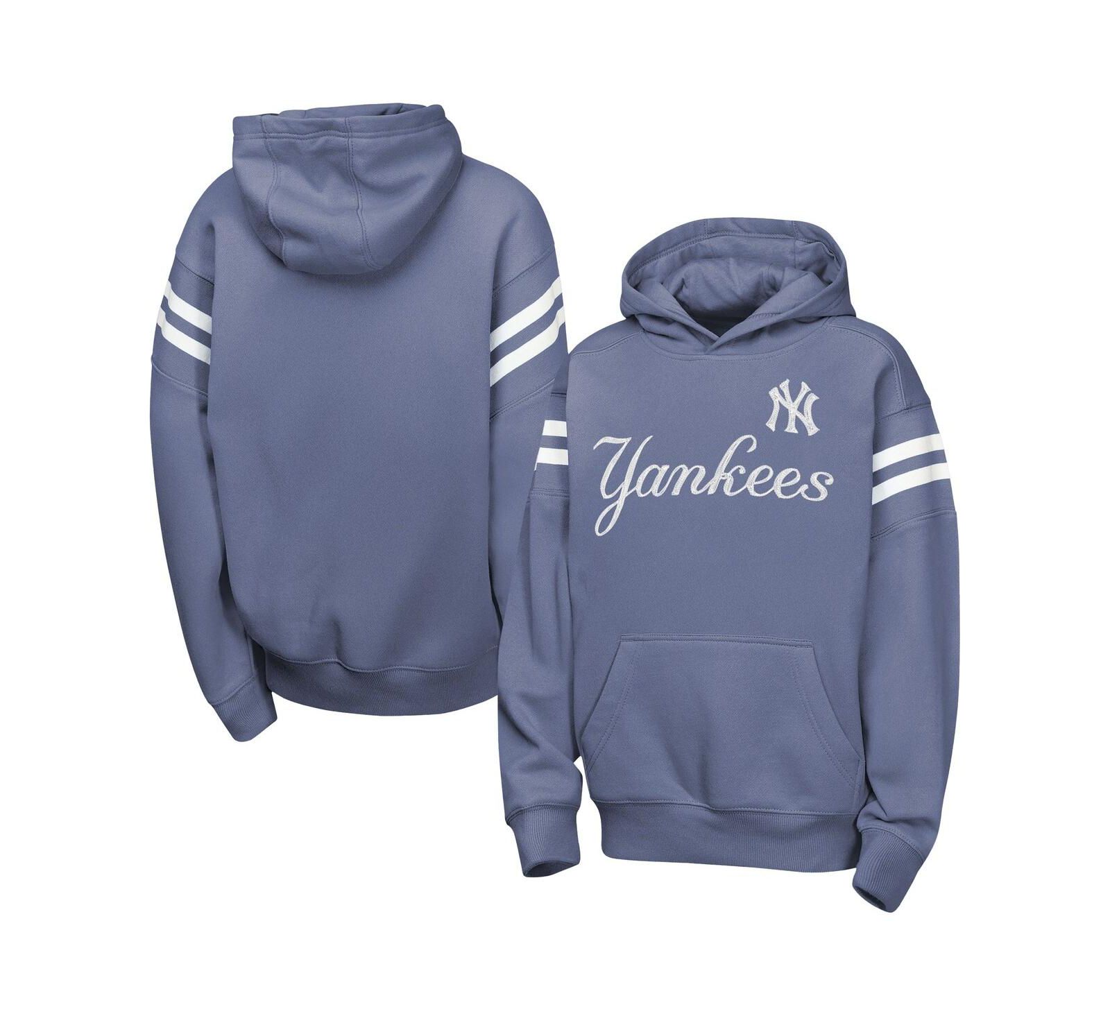 Outerstuff Худи для мальчиков и девочек темно-синее New York Yankees Welcome Team