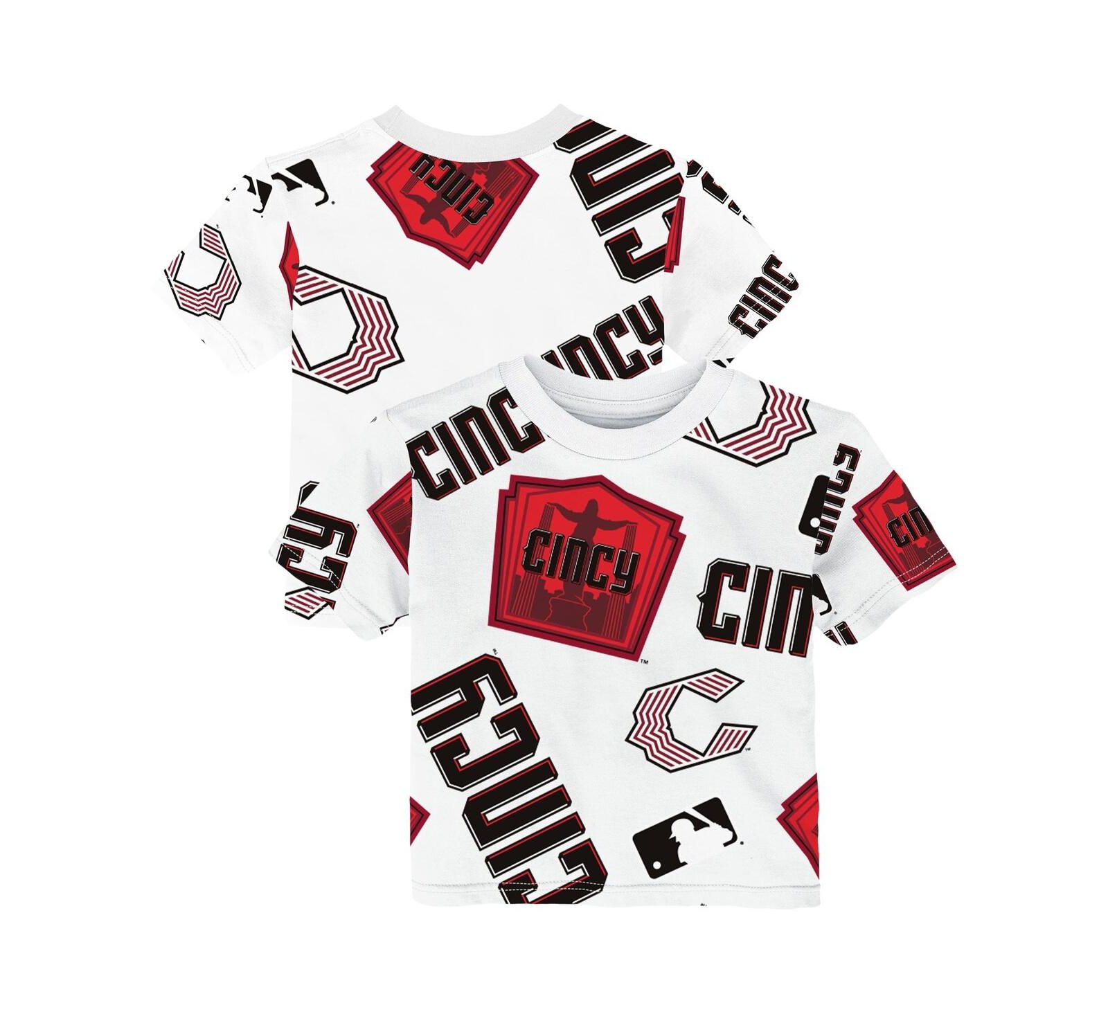 Outerstuff Baby Boys and Girls White Cincinnati Reds 2026 City Connect Game Day T-Shirt