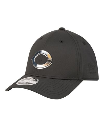 New Era Мужская кепка Cincinnati Reds Black Metallic 39THIRTY M-Crown Flex