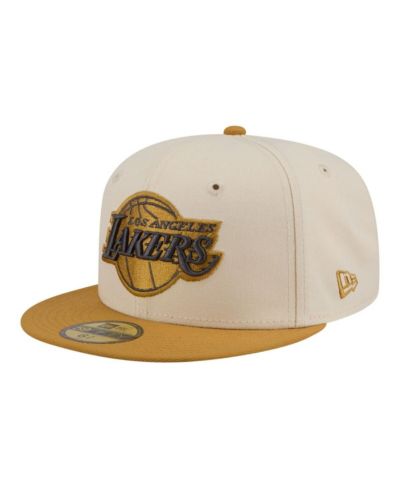 Мужская кепка New Era Los Angeles Lakers 59FIFTY Fitted Cream/Tan