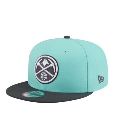 New Era Мужская кепка 9FIFTY Snapback Turquoise/Charcoal Denver Nuggets Color Pack Two-Tone
