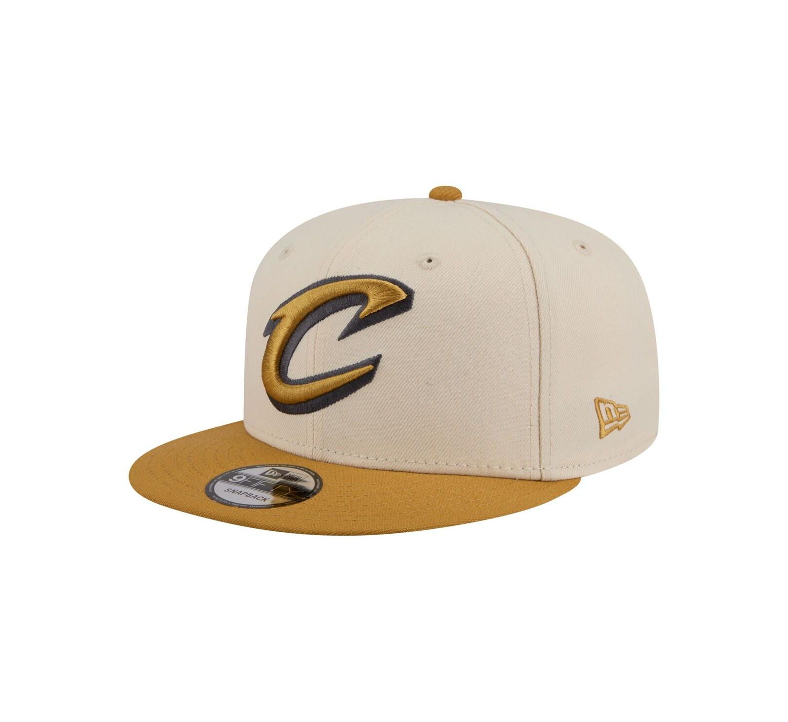 Мужская бейсболка New Era 9FIFTY Cleveland Cavaliers Two-Tone Color Pack Cream/Tan