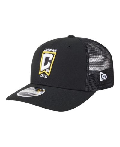 Мужская кепка New Era Black Columbus Crew Jersey Hook 9SEVENTY Adjustable Hat