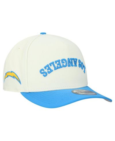 Мужская кепка New Era Los Angeles Chargers Upside Down 9FIFTY A-Frame Snapback, Cream