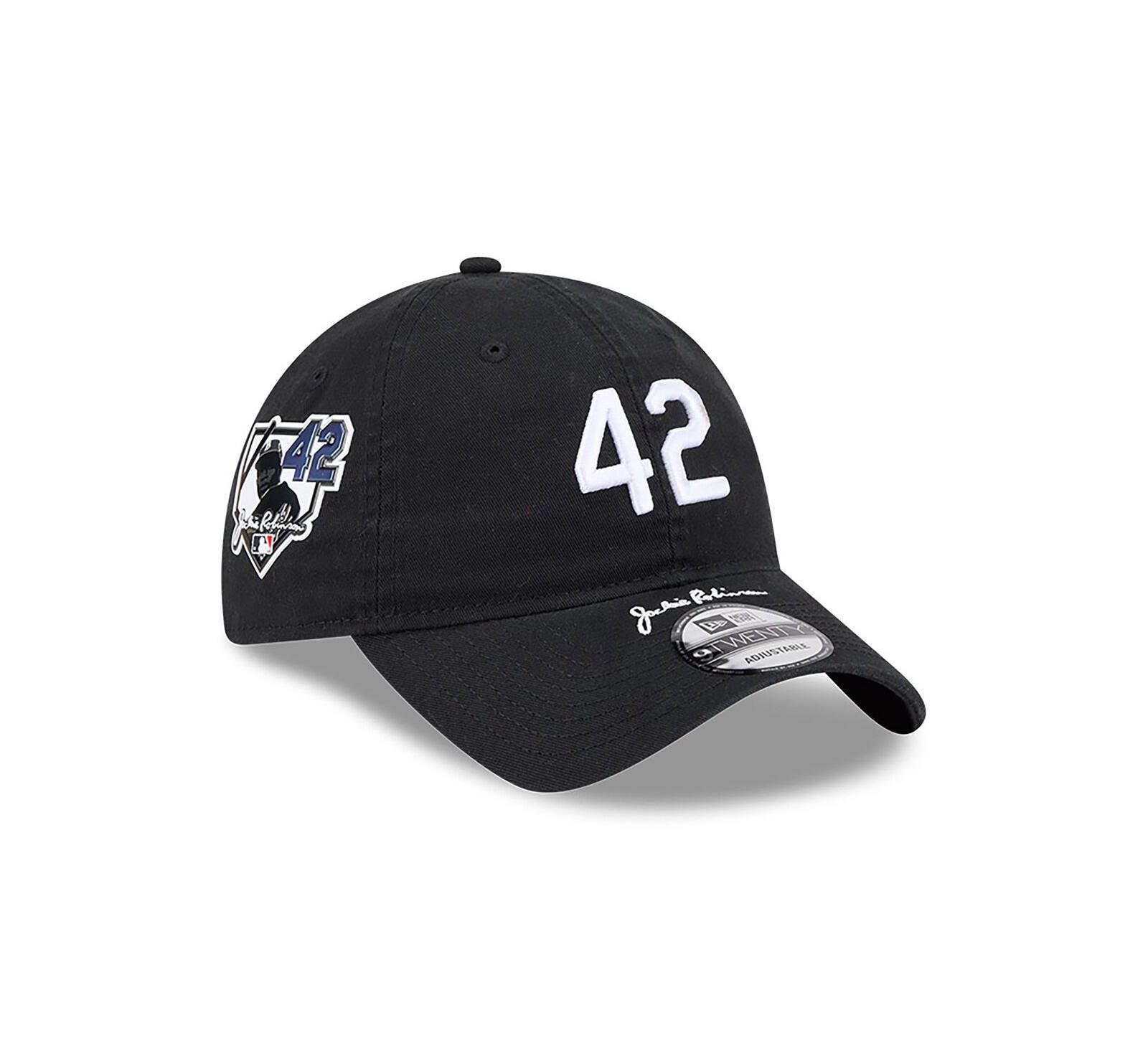 Кепка New Era 9TWENTY регулируемая San Francisco Giants 2026 Jackie Robinson Day для мальчиков и девочек черная
