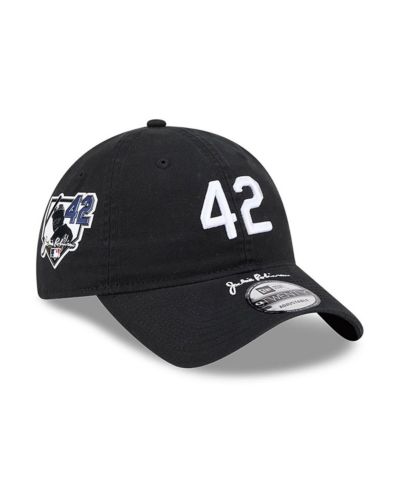 Кепка New Era 9TWENTY регулируемая San Francisco Giants 2026 Jackie Robinson Day для мальчиков и девочек черная