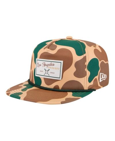 Регулируемая кепка New Era Men's Duck Camo Los Angeles Dodgers 19TWENTY