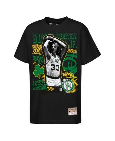 Детская футболка Mitchell & Ness Larry Bird Boston Celtics