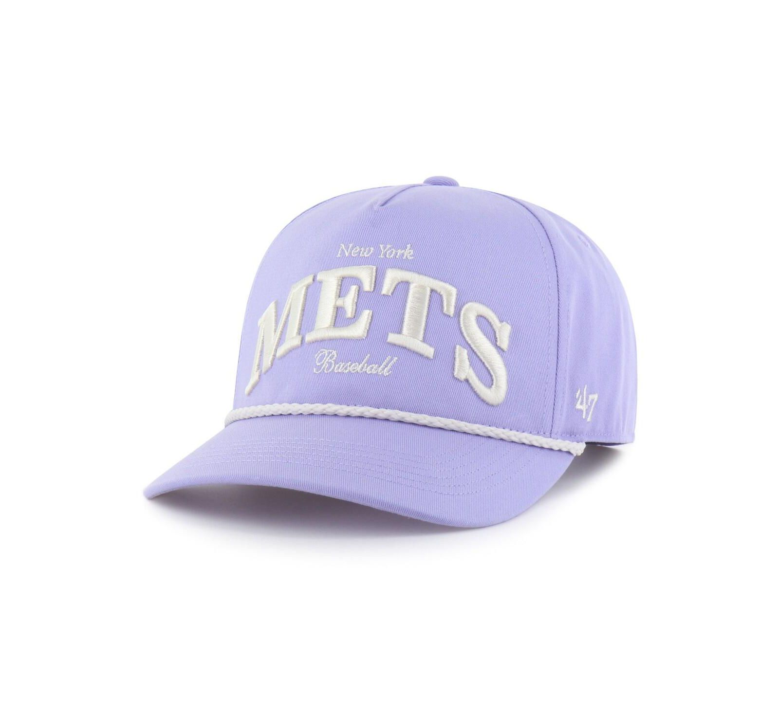 Женская регулируемая кепка '47 Brand Purple New York Mets Gelato Hitch Rope Adjustable