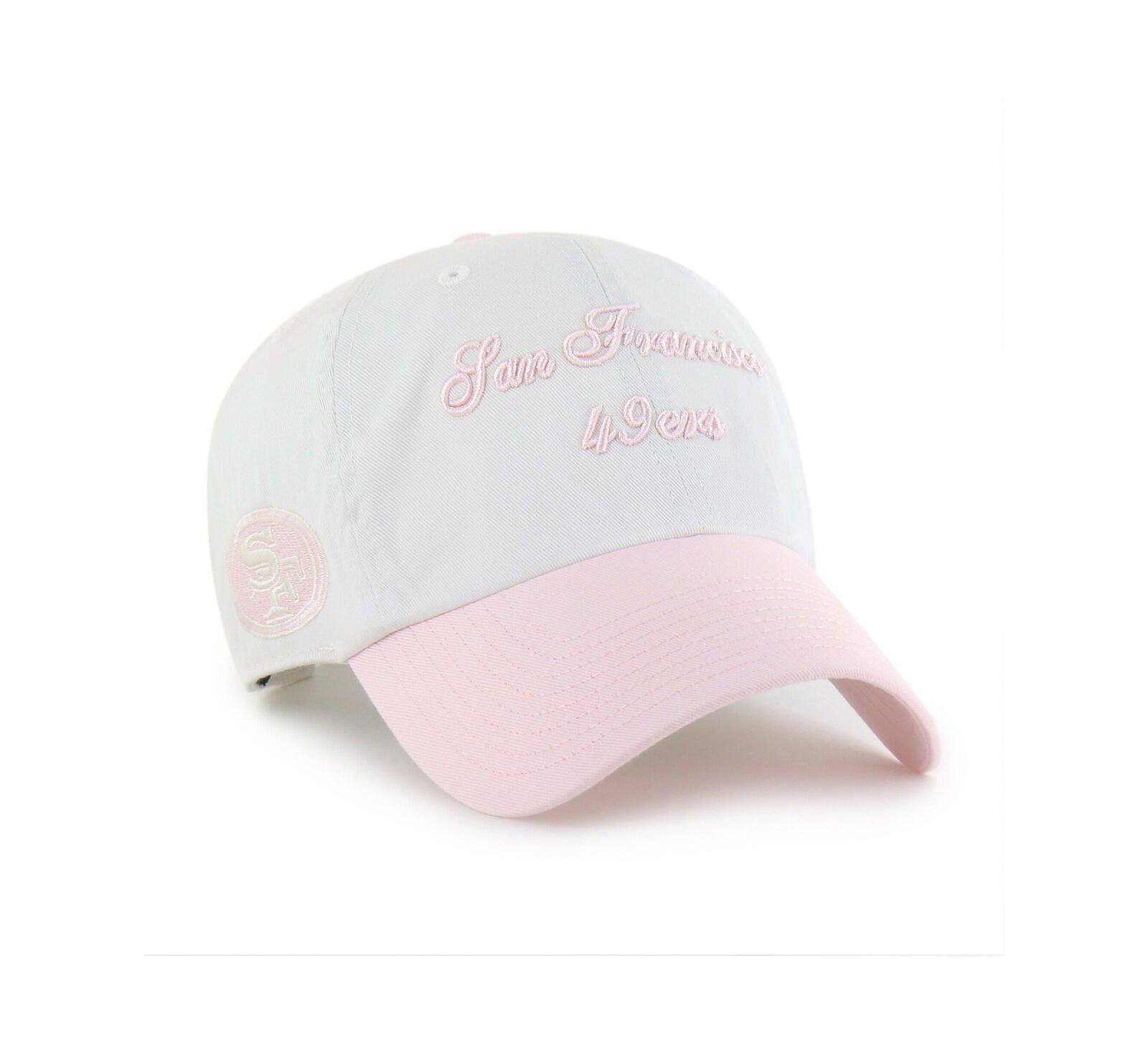 '47 Brand Women's White San Francisco 49ers Gelato Two-Tone Clean Up Adjustable Hat